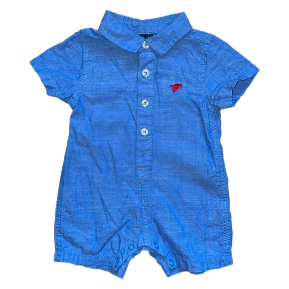Wrangler Other - ⭐️ 0-3 Month Wrangler Baby Boys Romper⭐️